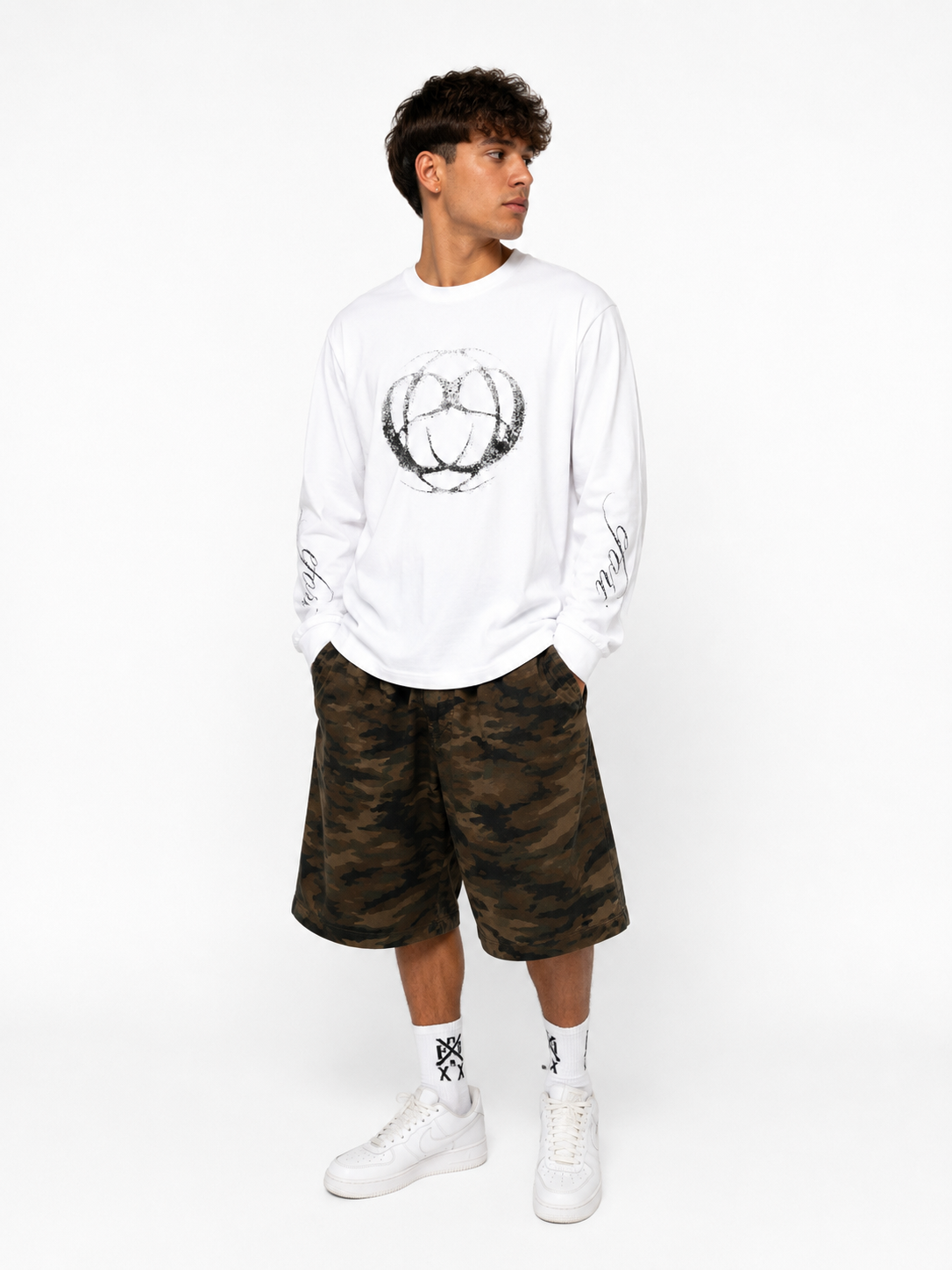 T-SHIRT LONG SLEEVE WHITE