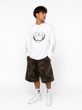 T-SHIRT LONG SLEEVE OVER WHITE