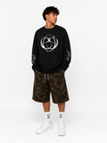 T-SHIRT LONG SLEEVE OVER BLACK