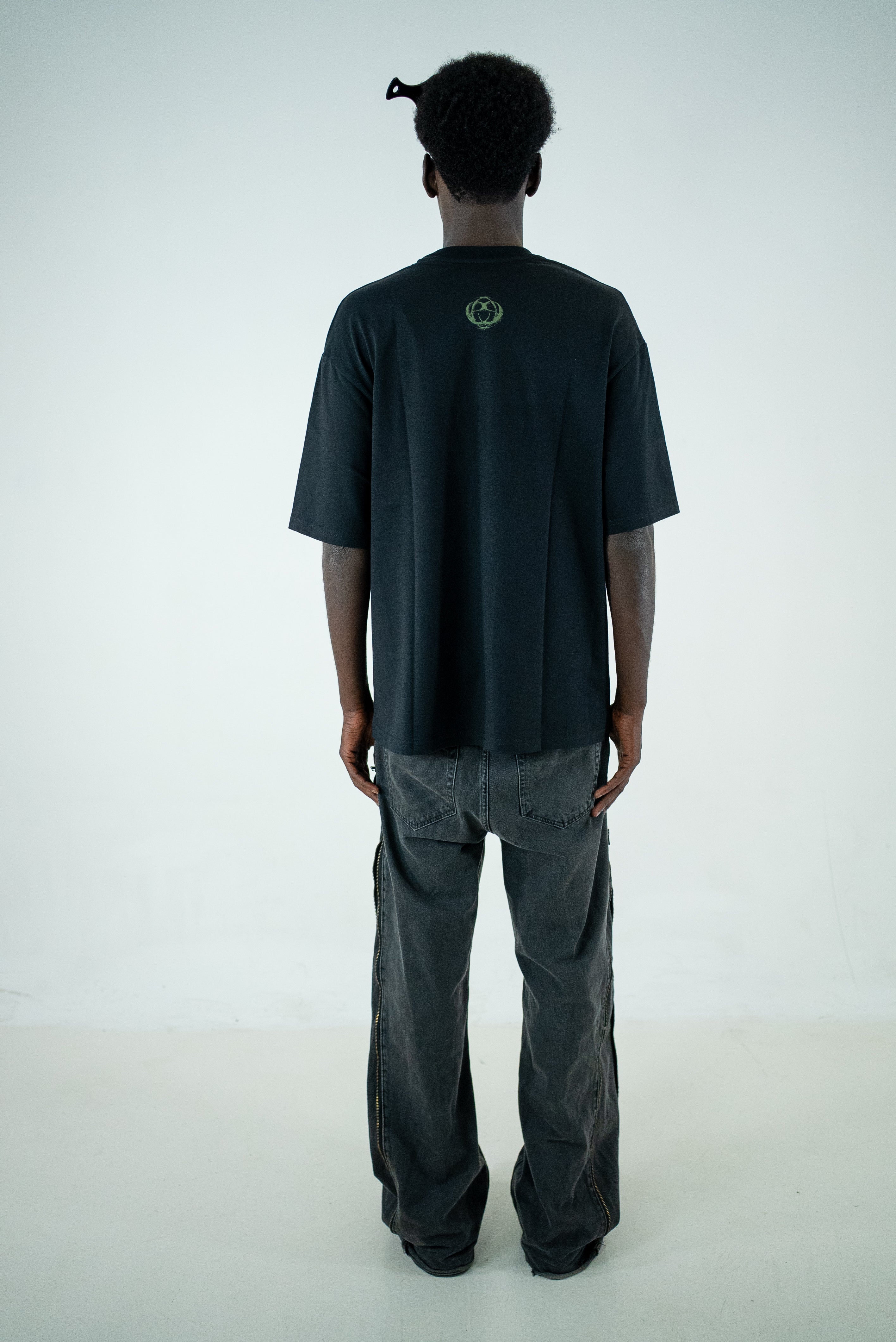 T-SHIRT OVERSIZE NERA