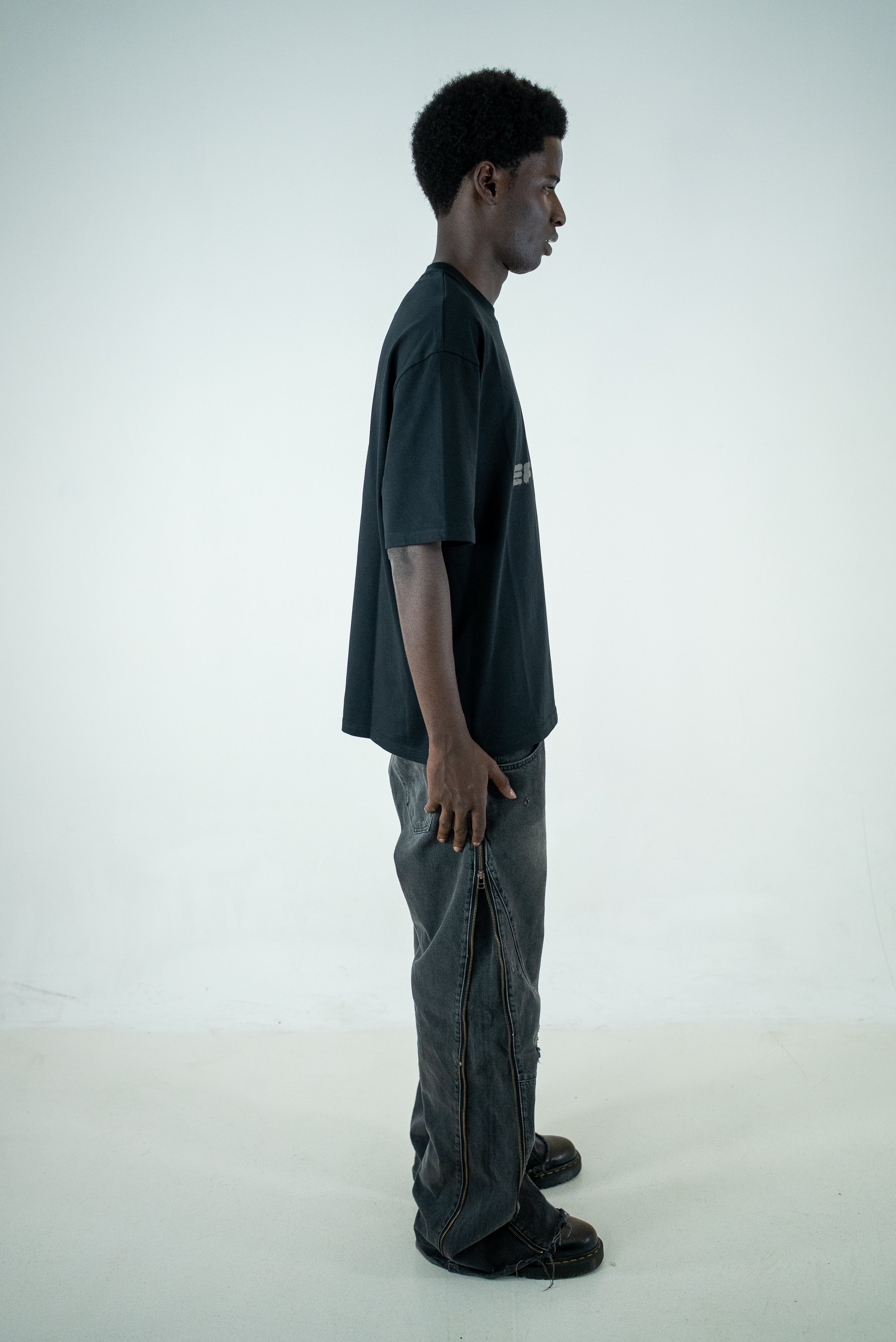 T-SHIRT OVERSIZE NERA